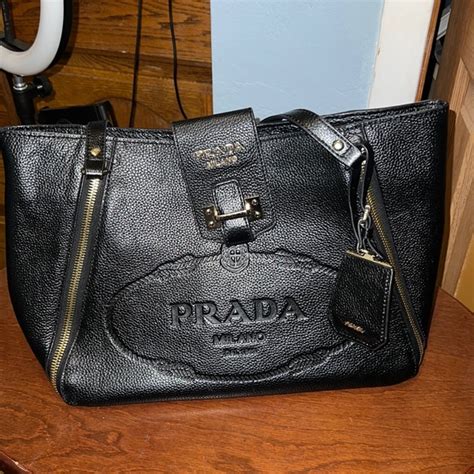 prada pebbled leather wallet|buy Prada wallet online.